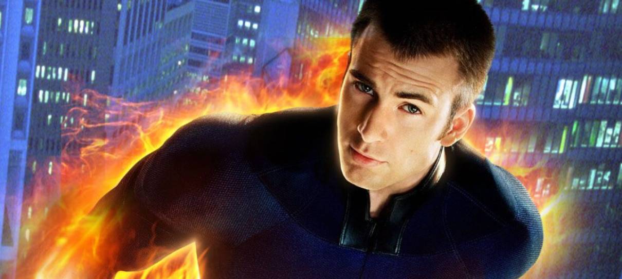Chris Evans diz que seria "incrível" voltar ao MCU como Tocha Humana