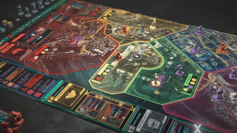 Cyberpunk 2077: Gangs of Night City é o jogo de tabuleiro baseado no game