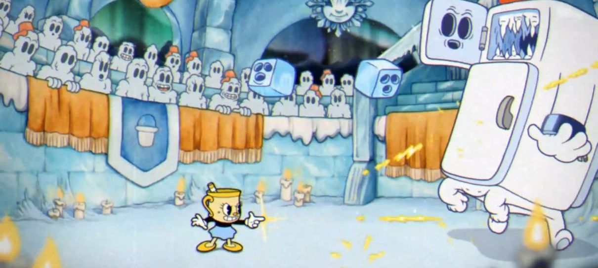 COMO BAIXAR E JOGAR CUPHEAD NO CELULAR OFICIAL (CUPHEAD DLC