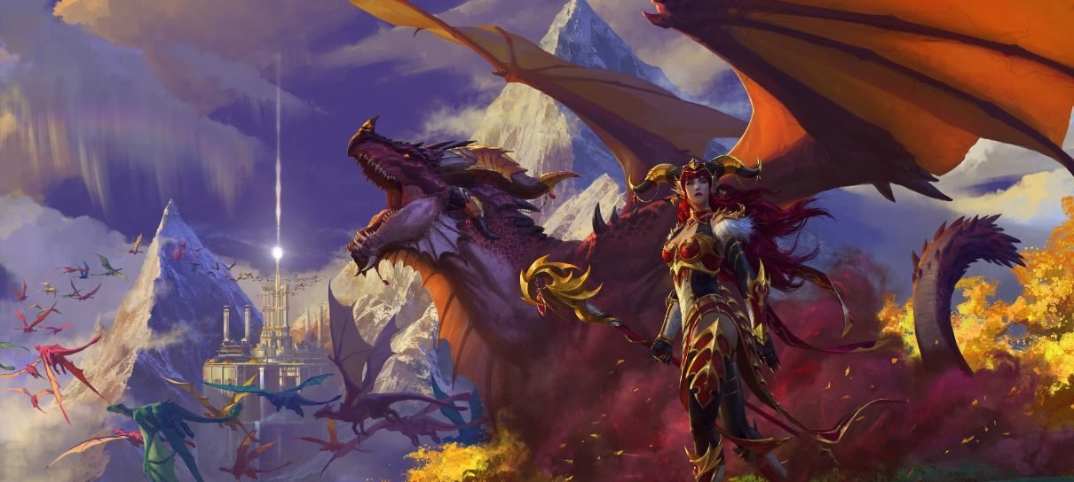 Dragonflight, nova expansão de World of Warcraft, ganha previsão de lançamento
