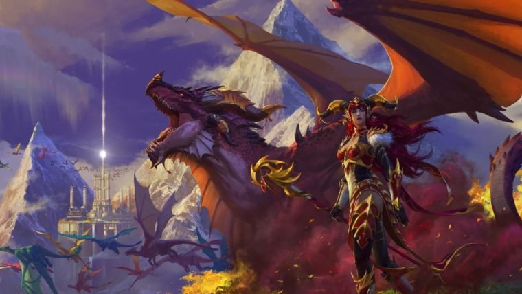 Dragonflight, nova expansão de World of Warcraft, ganha previsão de lançamento