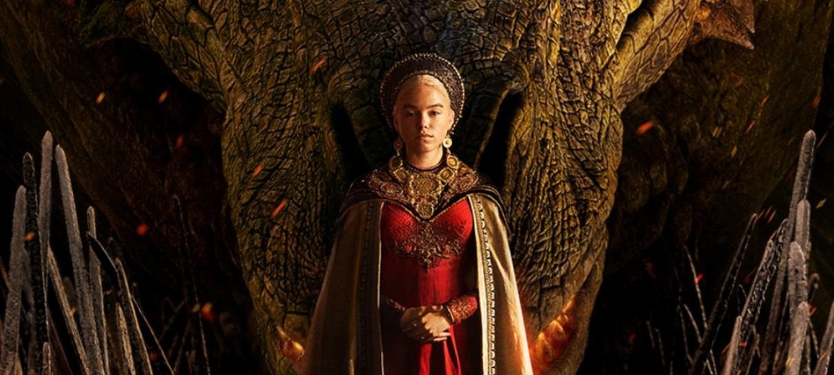 Poder dos Targaryen é destaque em pôster oficial de A Casa do Dragão
