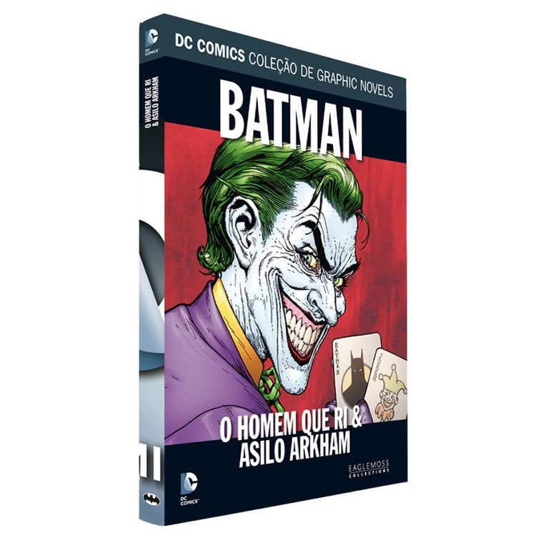 HQ Batman o Homem que Ri é um dos produtos do Coringa