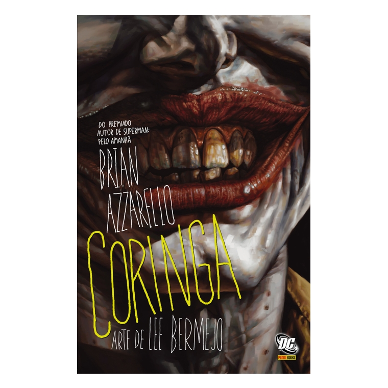 HQ Coringa de Brian Azzerello é um dos produtos do Coringa