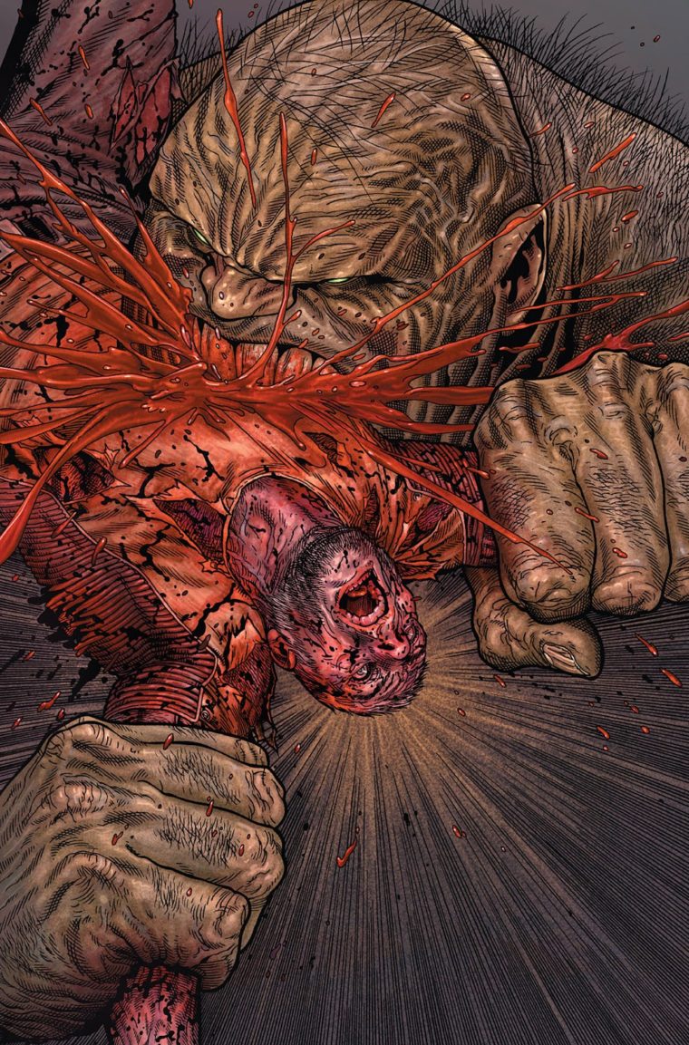 Hulk devora o Wolverine Velho Logan