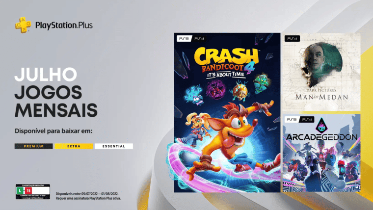 ps plus julho