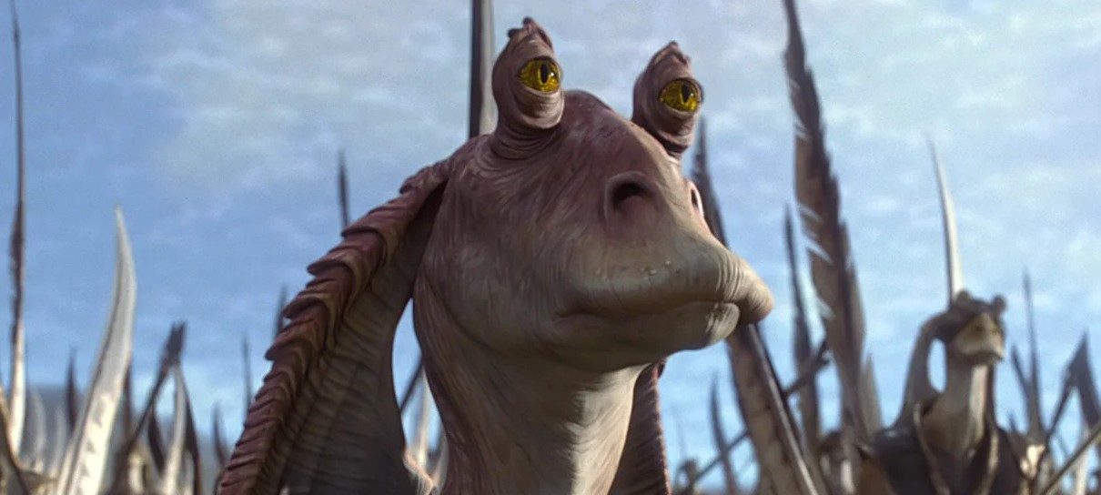 Tico e Teco: Jar Jar, de Star Wars, deveria ter aparecido no lugar do Sonic  Feio