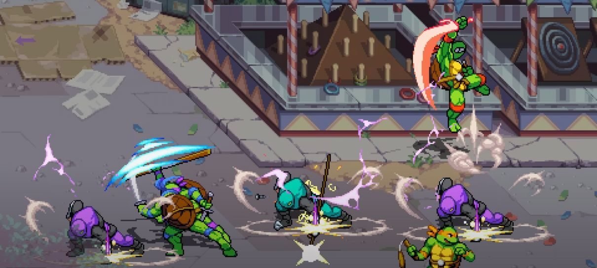 Jogo das Tartarugas Ninja tem homenagens a golpes clássicos de games de luta