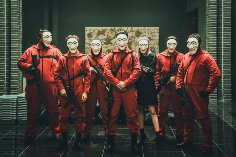 Personagens de La Casa de Papel: Coreia