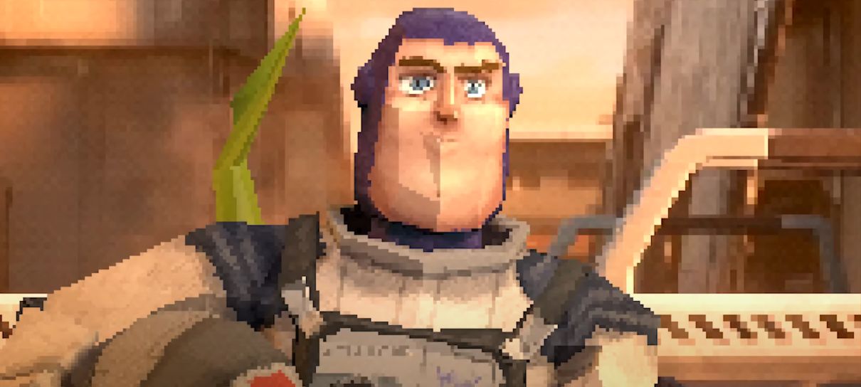 Artista imagina o filme Lightyear como um jogo de PS1