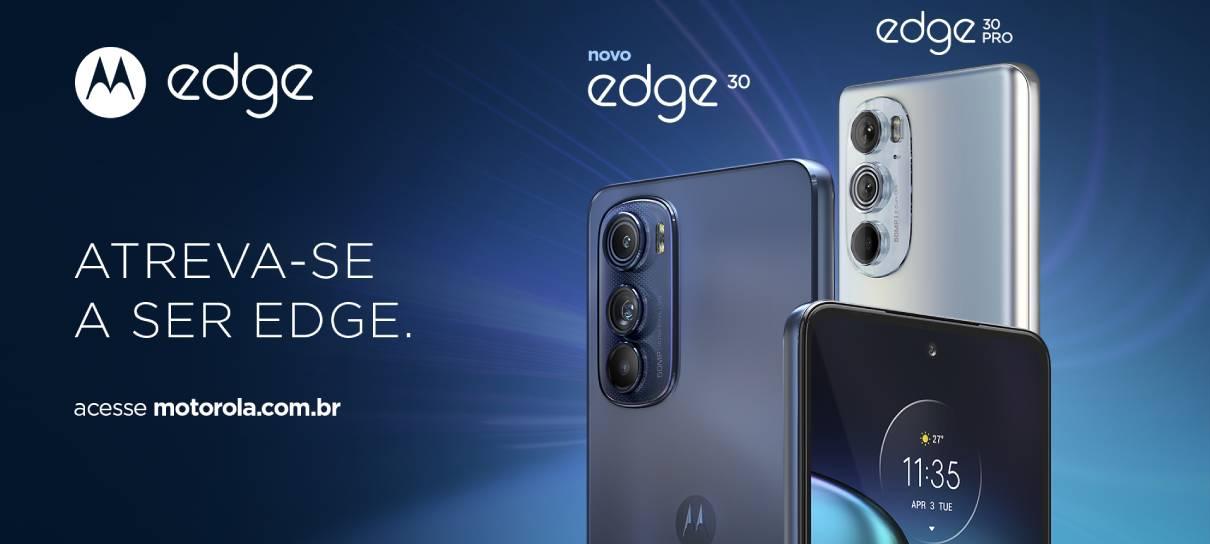 Novo Motorola Edge 30 é perfeito para quem busca design ultrafino e o melhor da tecnologia