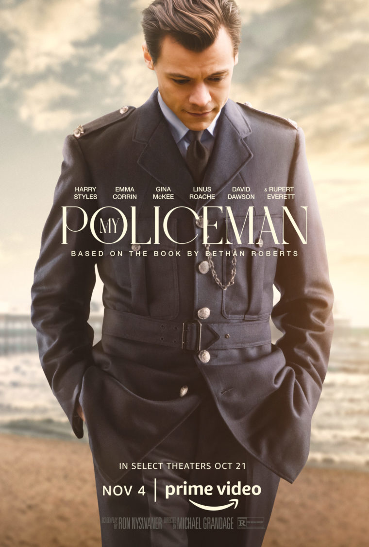 Harry Styles no cartaz de My Policeman