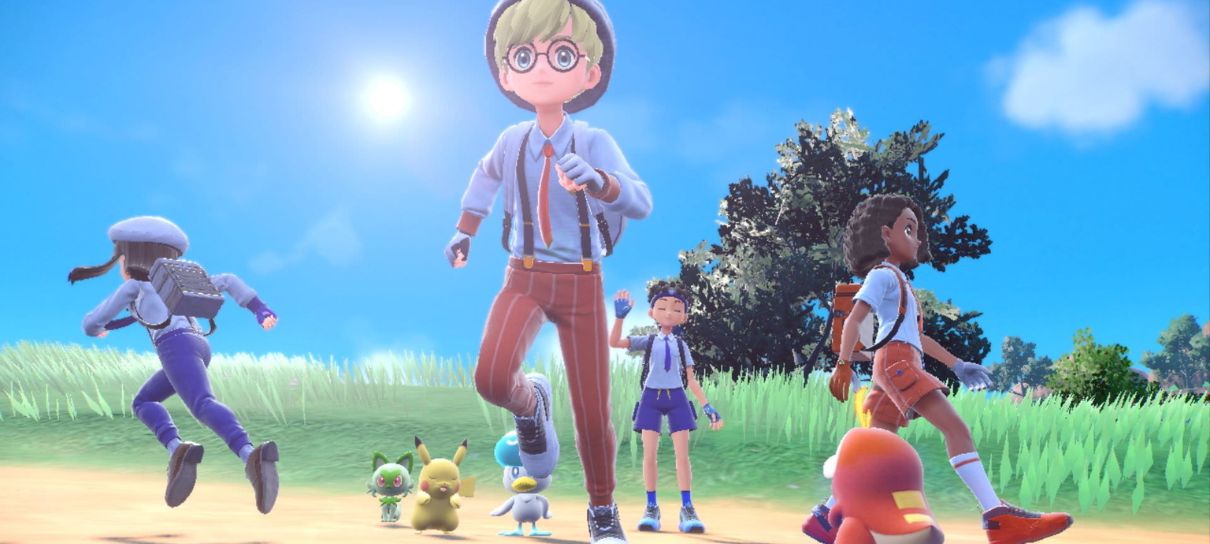 Pokémon Scarlet e Violet terão modo cooperativo para até quatro jogadores