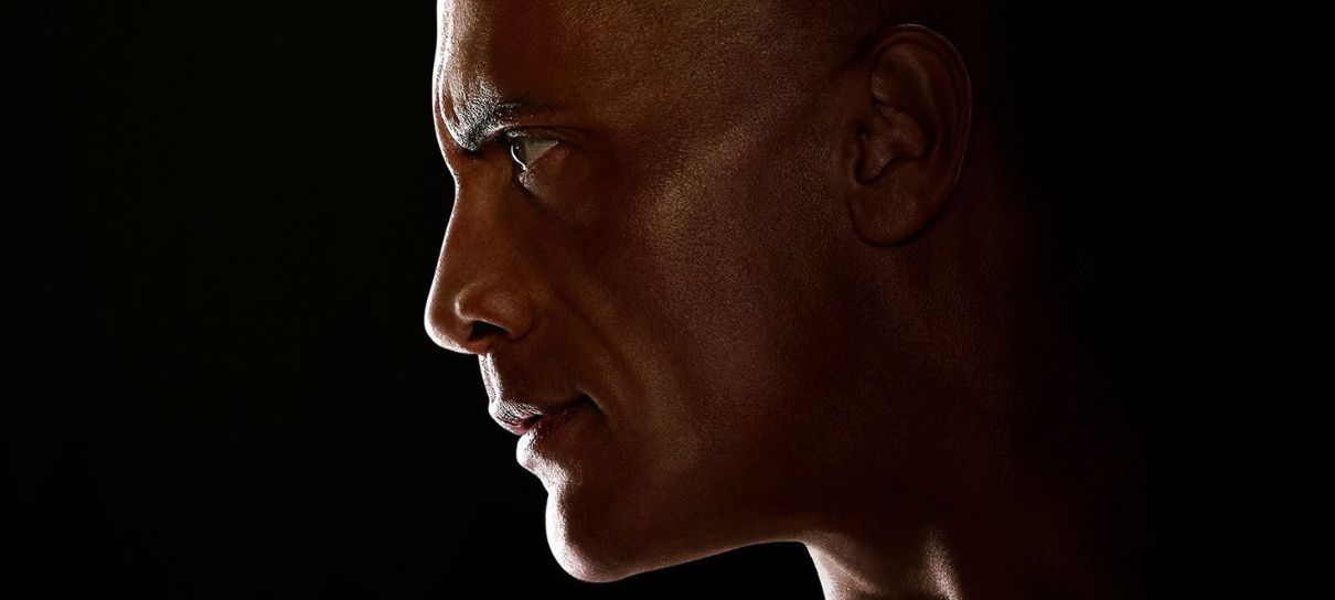 Adão Negro ganha pôster com The Rock em destaque