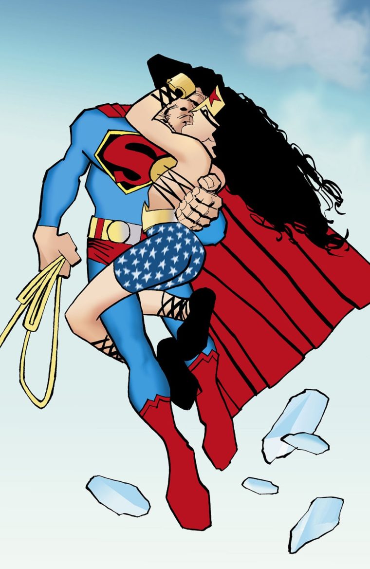 Superman e Mulher-Maravilha em Cavaleiro das Trevas 2