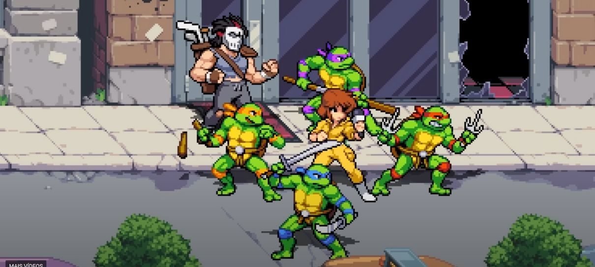 Teenage Mutant Ninja Turtles: Shredder’s Revenge terá co-op para até seis jogadores