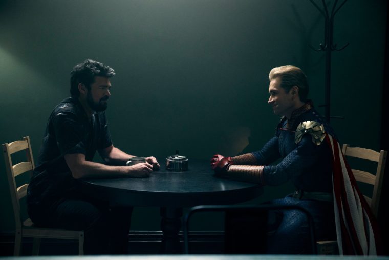 Billy Bruto e Capitão Pátria em The Boys