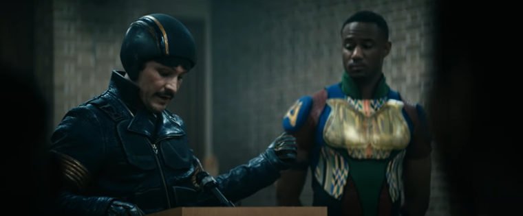 Falcão Azul e Trem-Bala em The Boys