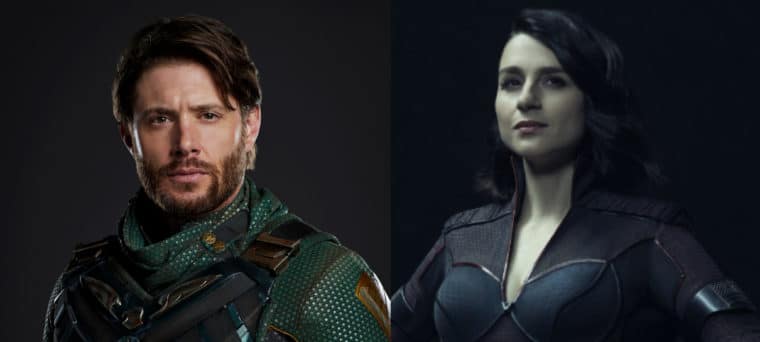 Jensen Ackles e Aya Cash em The Boys