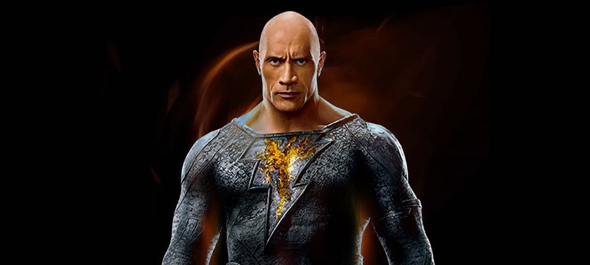 The Rock aparece como Adão Negro em foto inédita