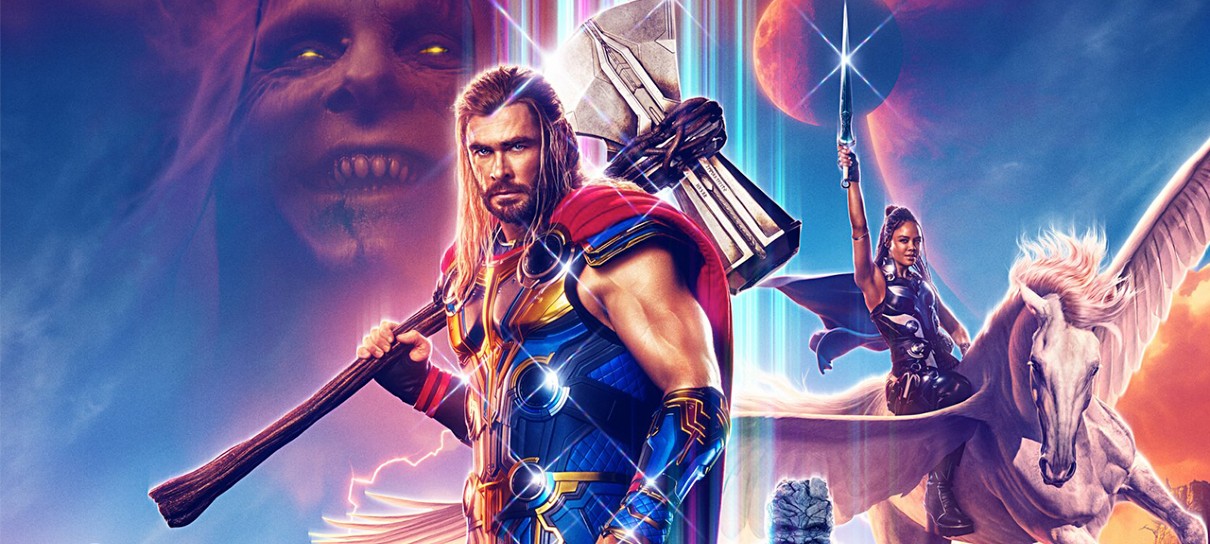 Thor, Jane Foster e músculos estampam capas de revista para Amor e Trovão