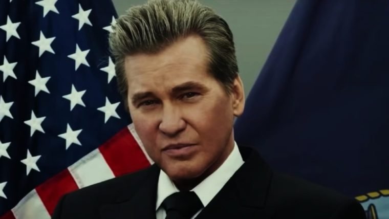 Top Gun: Maverick teve inteligência artificial simulando voz de Val Kilmer