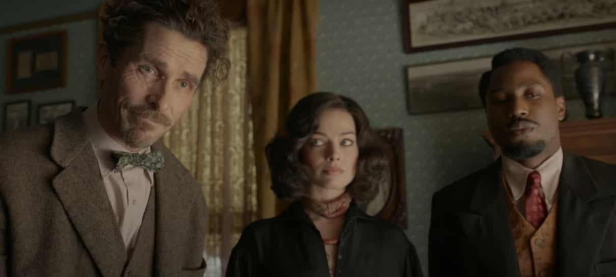 Amsterdam ostenta grande elenco em primeiro trailer misterioso e cômico