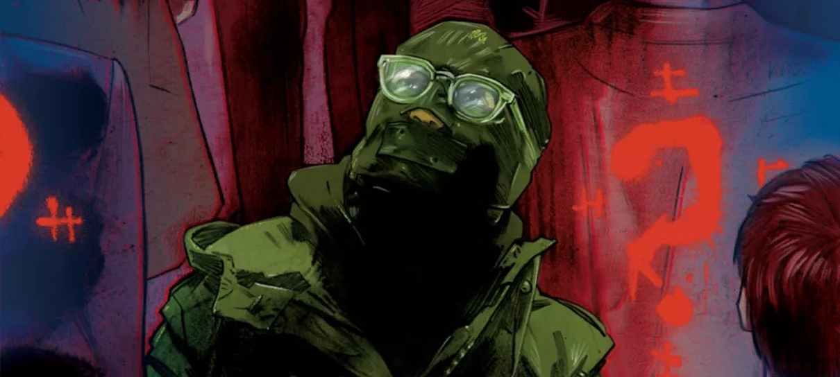 HQ derivada do filme Batman sobre o Charada ganha prévia na SDCC 2022