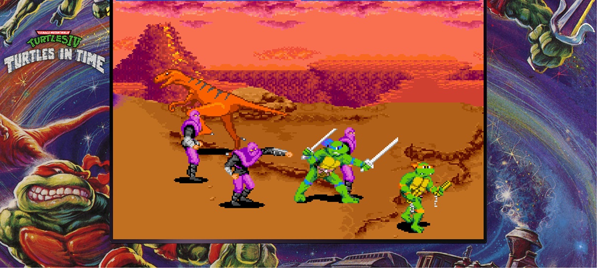 Coletânea com 13 jogos clássicos de As Tartarugas Ninja ganha data de lançamento