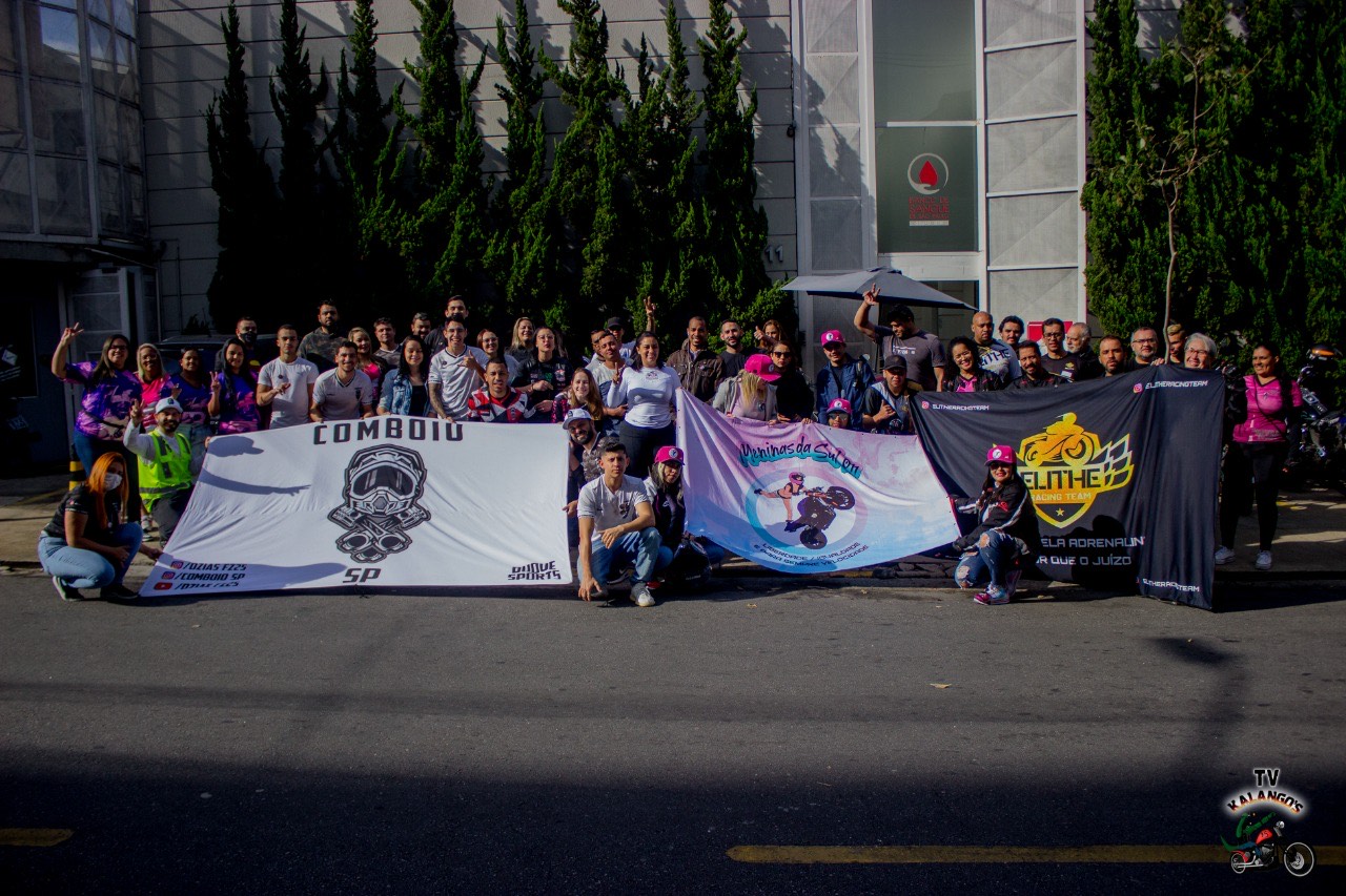 Comboio SP, Meninas da Sul e Kalango's Moto Clube