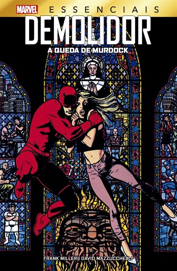 Capa da HQ Demolidor - A Queda de Murdock