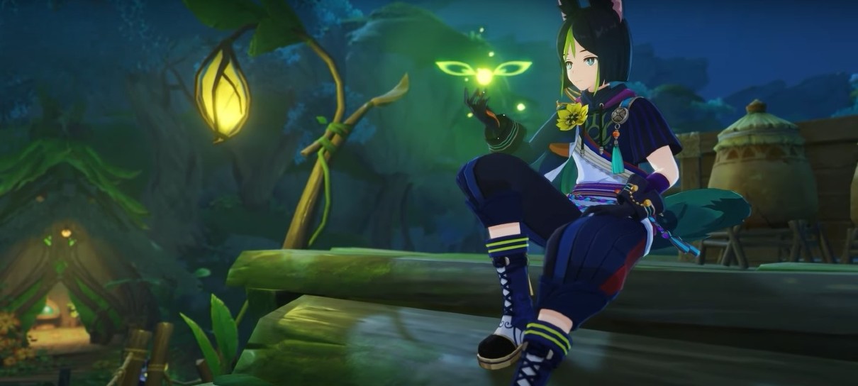 Prévia de Genshin Impact mostra novos personagens e mais Sumeru
