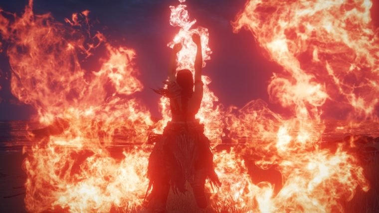 Mod de Elden Ring adiciona dobras de fogo ao estilo Avatar no jogo