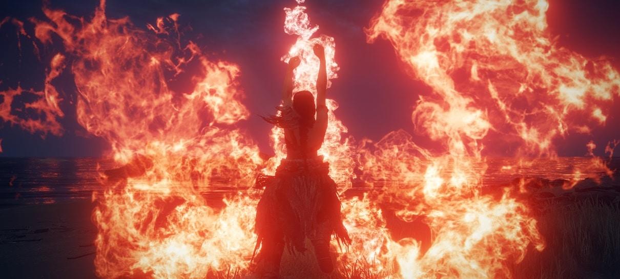 Mod de Elden Ring adiciona dobras de fogo ao estilo Avatar no jogo