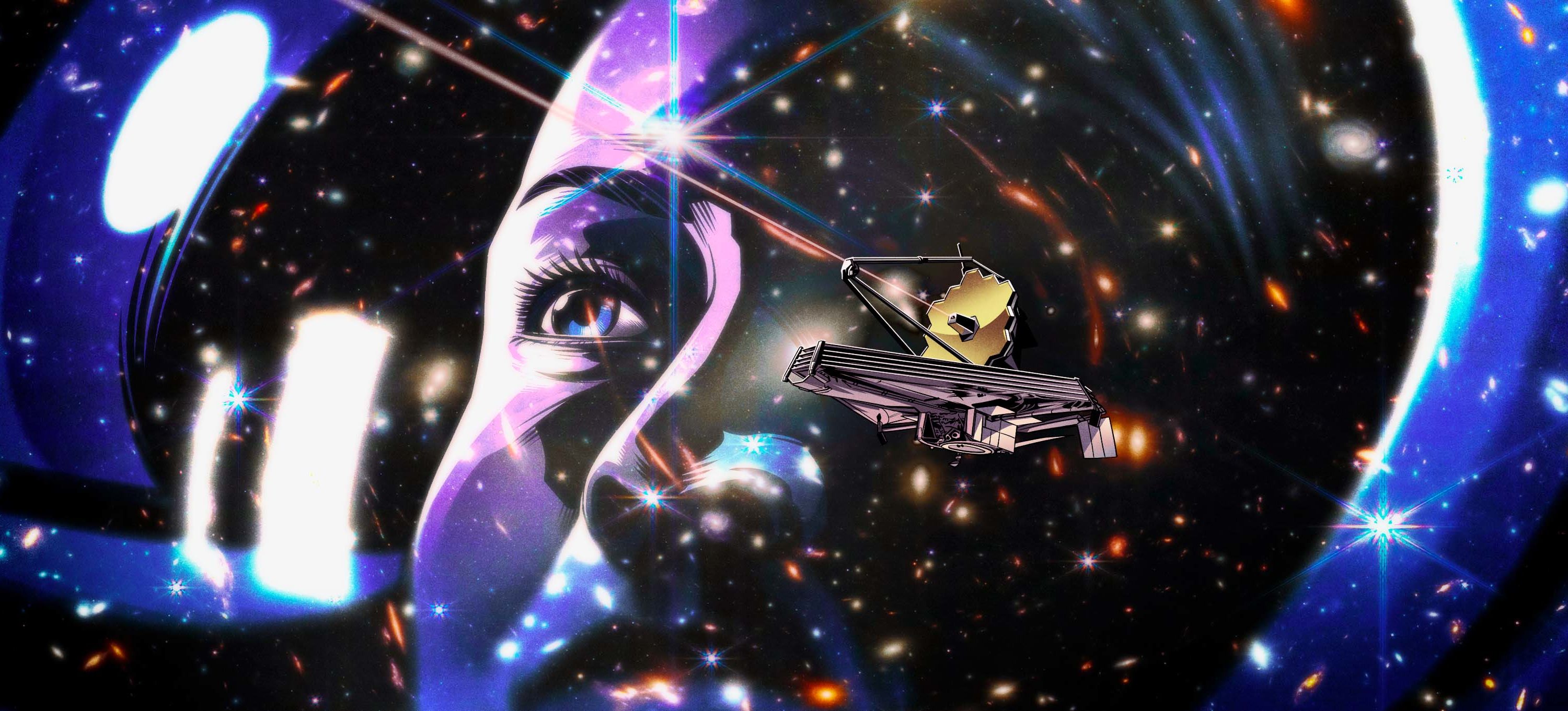 Capa do episódio James Webb: Explorando o infinito e além