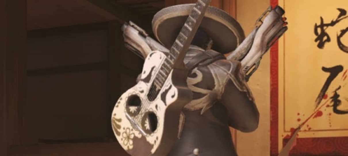 Alguém recriou Guitar Hero dentro de Overwatch