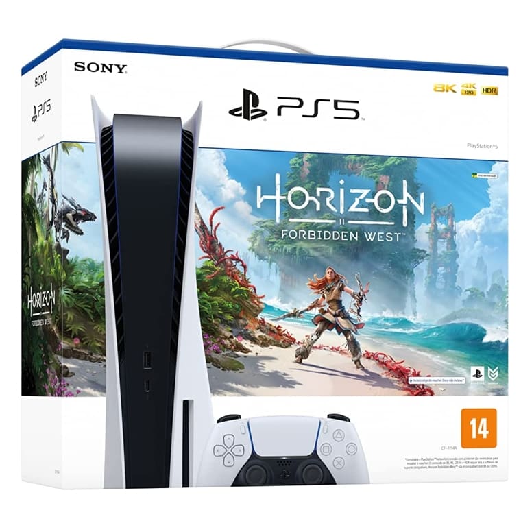 PlayStation 5 é um dos itens da Amazon