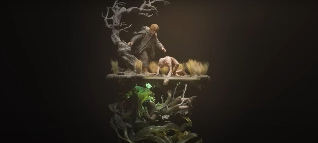 O Senhor dos Anéis ganha colecionável incrível de Sam e Frodo nos Pântanos Mortos