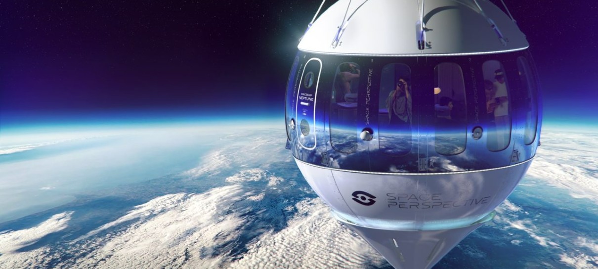 Cápsula promete levar turistas ao espaço com balão gigante - confira