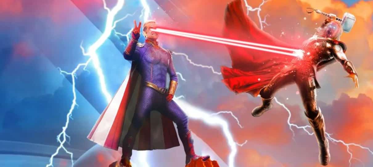 The Boys zoa Thor: Amor e Trovão com montagem de fã