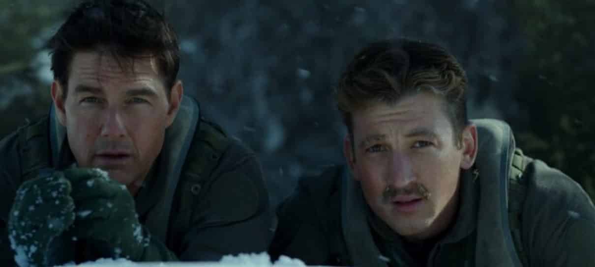 Tom Cruise e Miles Teller conversaram sobre continuação de Top Gun: Maverick