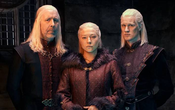 Personagens principais de A Casa do Dragão