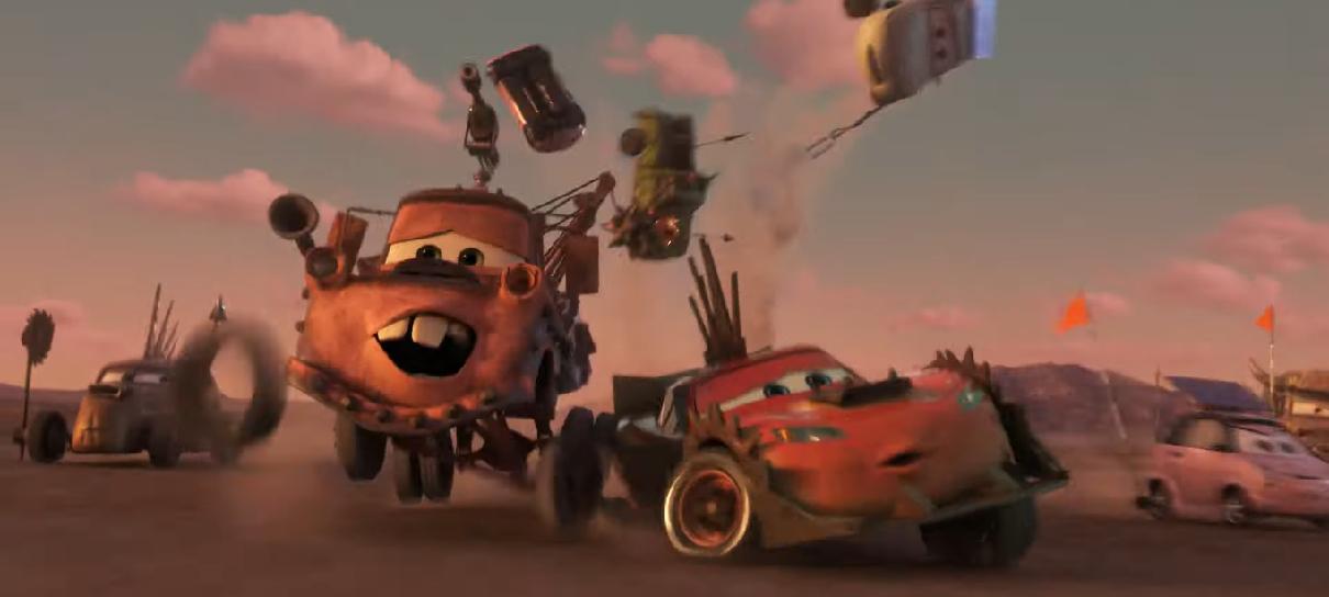 Série de Carros ganha trailer com fantasmas e apocalipse ao estilo Mad Max