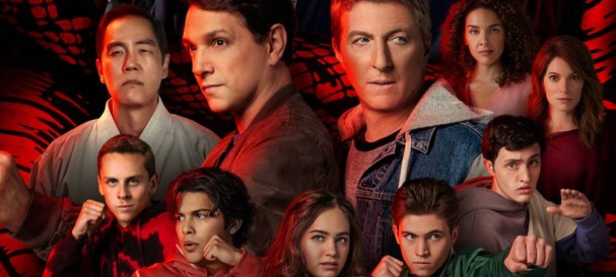 Quinta temporada de Cobra Kai ganha pôster "sem compaixão!"