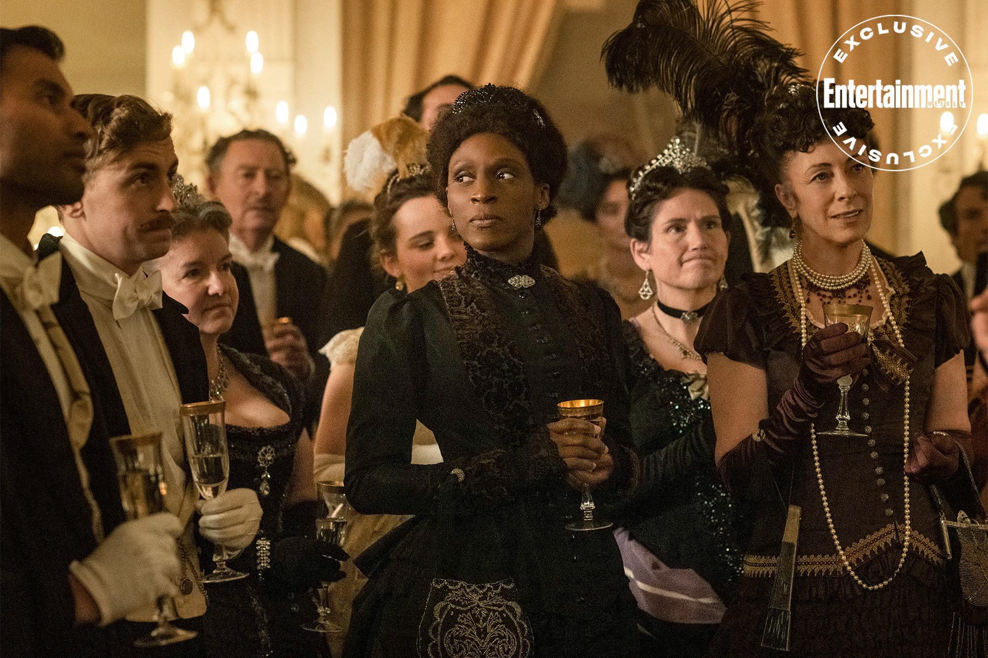 Enola Holmes 2. Sharon Duncan-Brewster as Mira Troy. Cr. Alex Bailey/Netflix © 2022