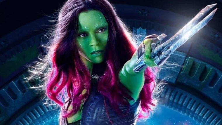 Zoë Saldaña revela visual de Gamora em Guardiões da Galáxia vol. 3