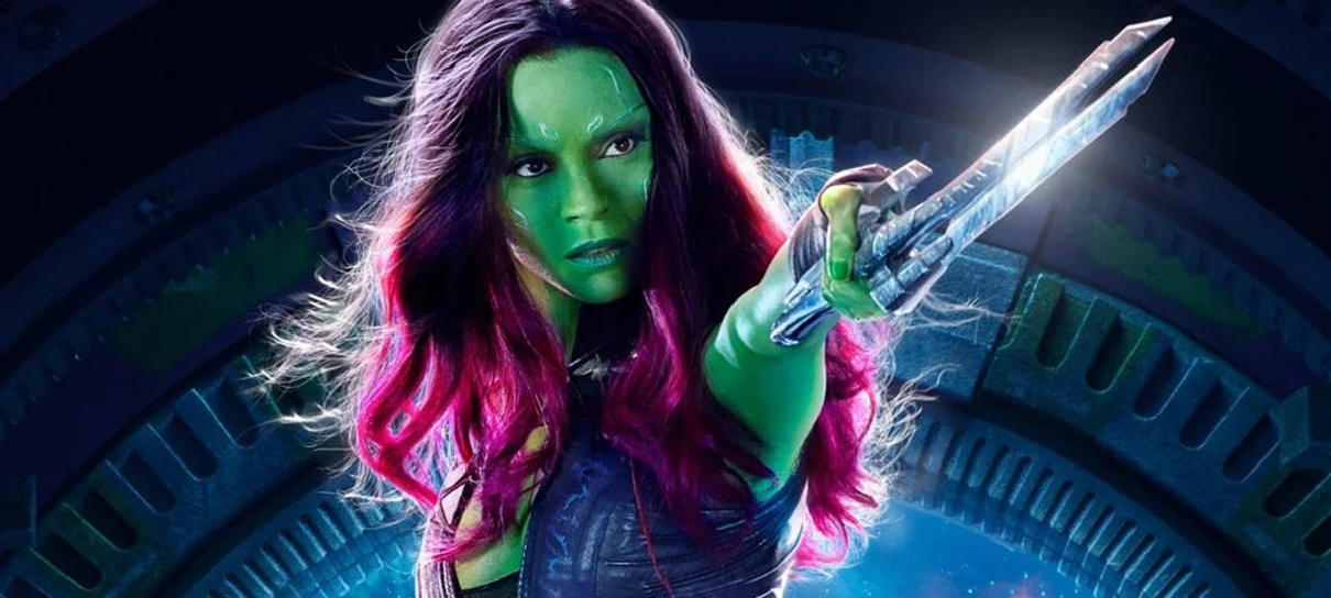 Zoë Saldaña revela visual de Gamora em Guardiões da Galáxia vol. 3
