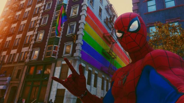 Nexus Mods bane mod que substitui bandeiras do orgulho LGBT+ em Spider-Man Remastered