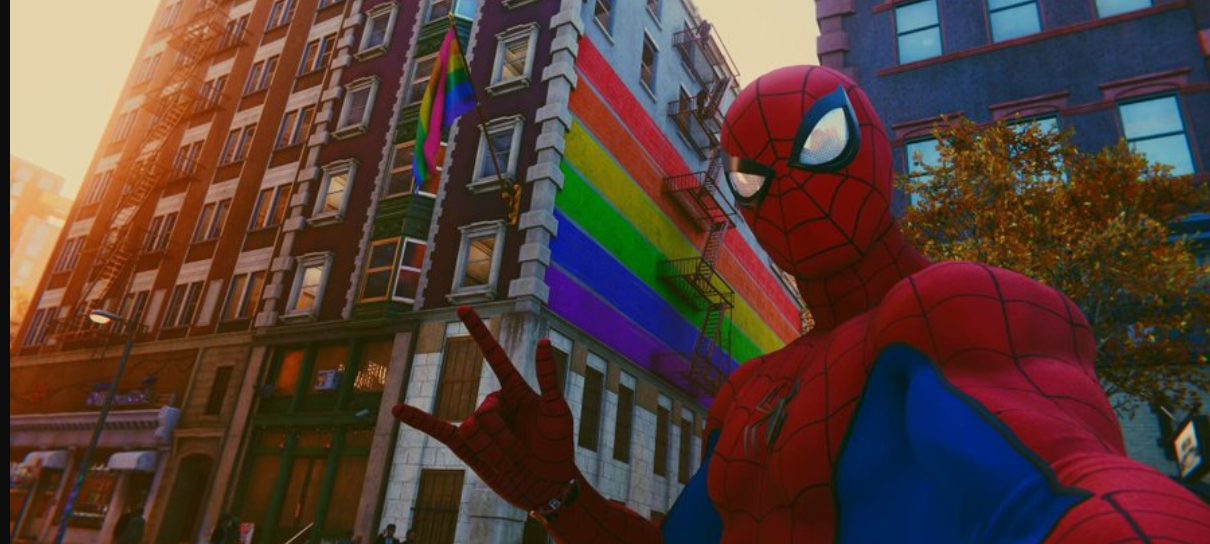 Nexus Mods bane mod que substitui bandeiras do orgulho LGBT+ em Spider-Man Remastered