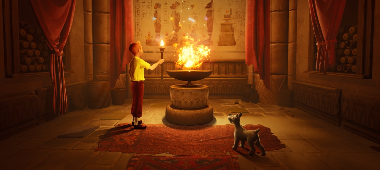 Novo jogo de As Aventuras de Tintim é anunciado com trailer